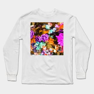 Beautiful detail / Watercolor flowers Long Sleeve T-Shirt